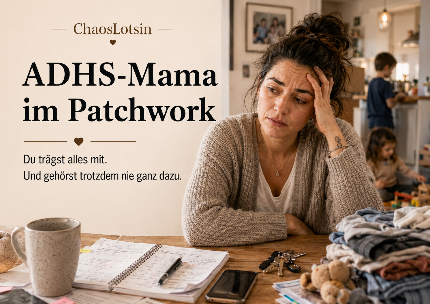 ADHS-Mama im Patchwork: Wenn du als Stiefmutter immer alles falsch machst